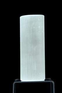 Selenite Cylinder Massage Wand | 5" Crystal Tool Crystal Tower