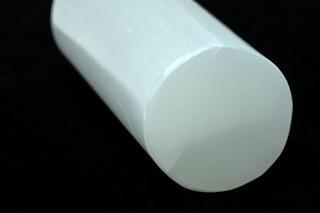 Selenite Cylinder Massage Wand | 5" Crystal Tool Crystal Tower