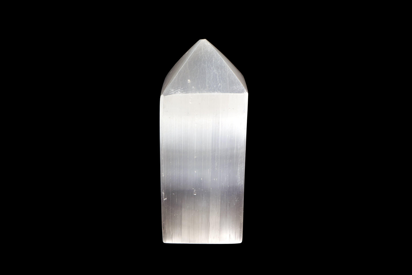 Selenite Obelisc crystal