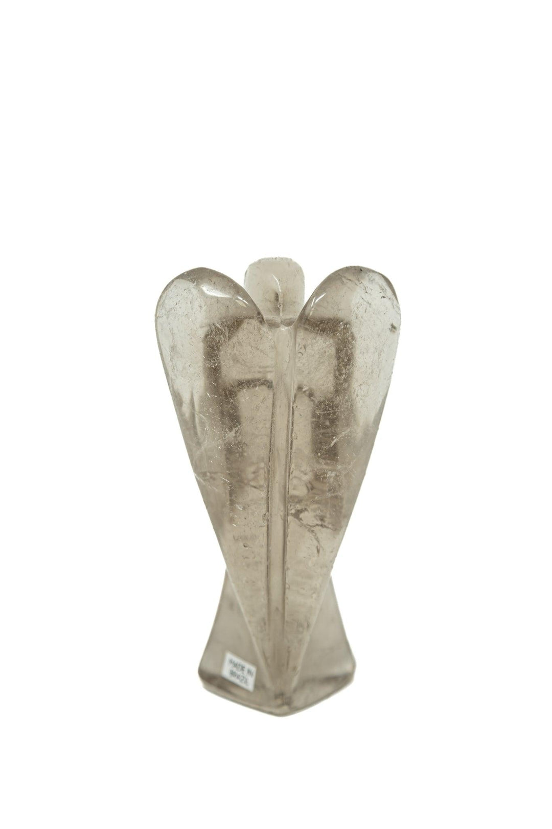 Smoky Quartz Angel Hand Carved 3.5-4" | The Harmony Store Carving