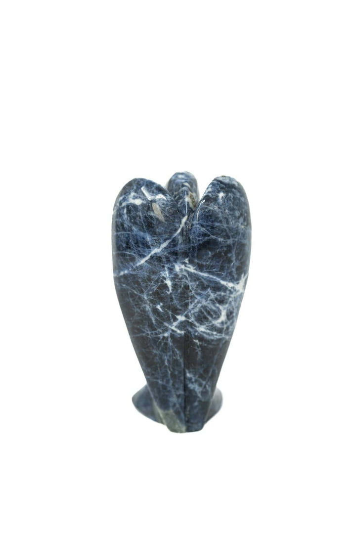 Sodalite Angel Hand-Carved Figurine | Harmony Carving