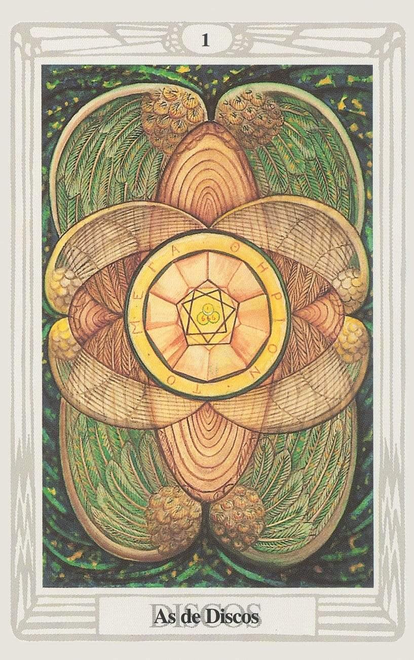 Spanish Crowley Thoth Tarot (Small) | The Harmony Store Tarot Deck