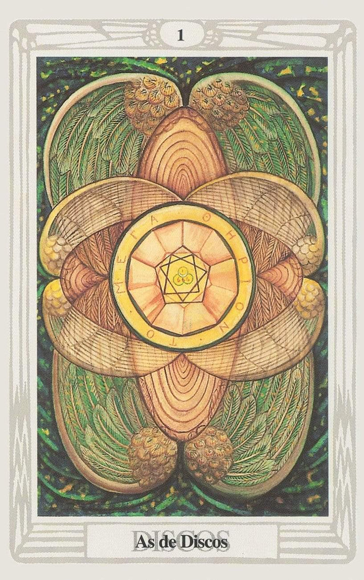 Spanish Crowley Thoth Tarot (Small) | The Harmony Store Tarot Deck