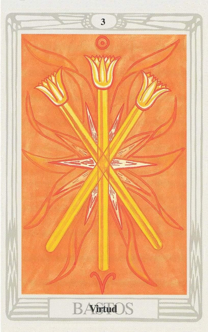 Spanish Crowley Thoth Tarot (Small) | The Harmony Store Tarot Deck