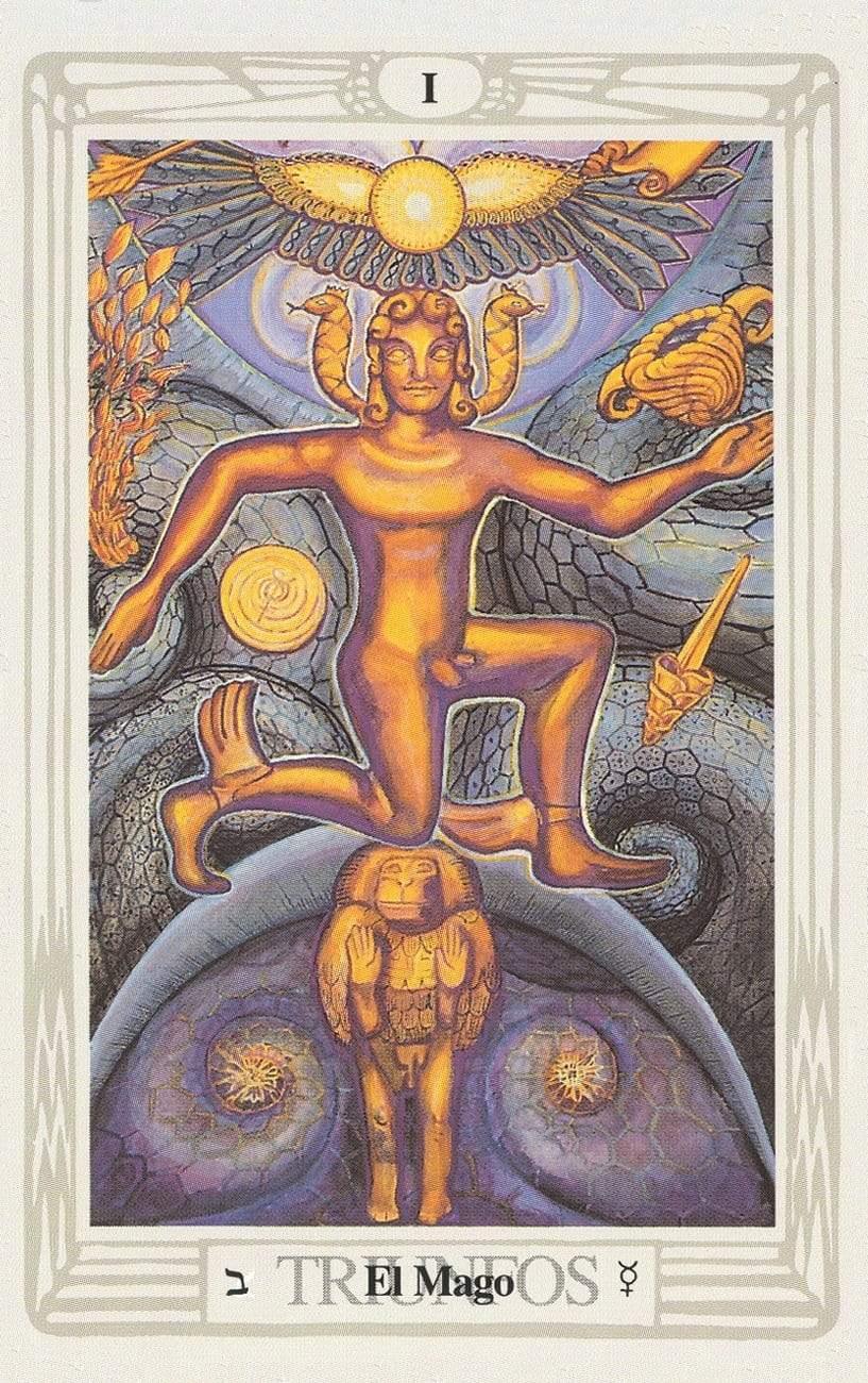 Spanish Crowley Thoth Tarot (Small) | The Harmony Store Tarot Deck