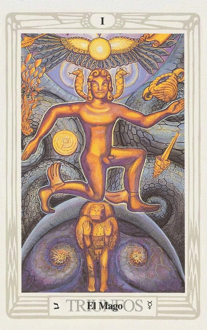 Spanish Crowley Thoth Tarot (Small) | The Harmony Store Tarot Deck