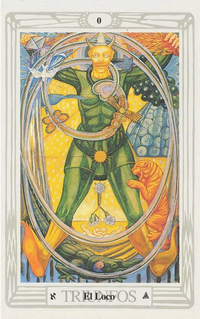 Spanish Crowley Thoth Tarot (Small) | The Harmony Store Tarot Deck