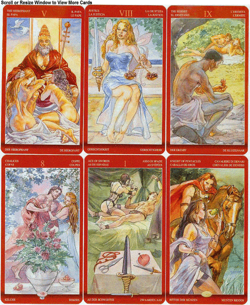 Tarot of Sexual Magic | The Harmony Store Tarot Deck
