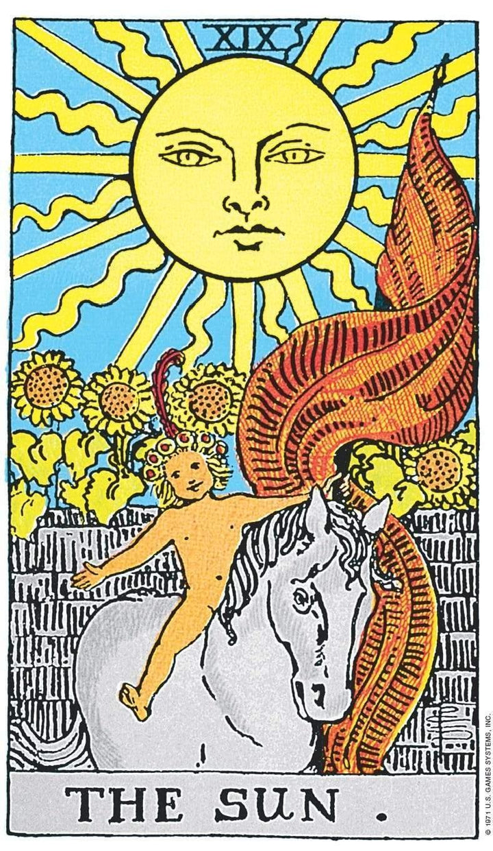 Rider-Waite Miniature Tarot Deck | The Harmony Store Tarot Deck