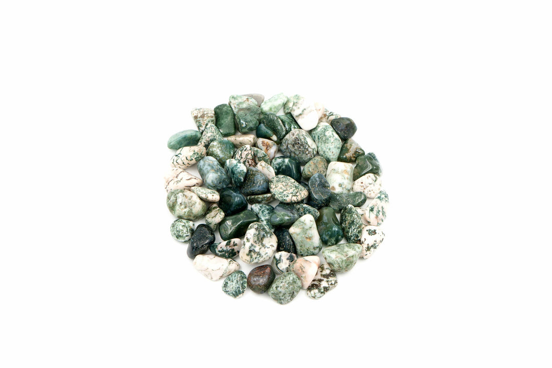 Tree Agate Tumbled Stone | The Harmony Store Tumbled Stone