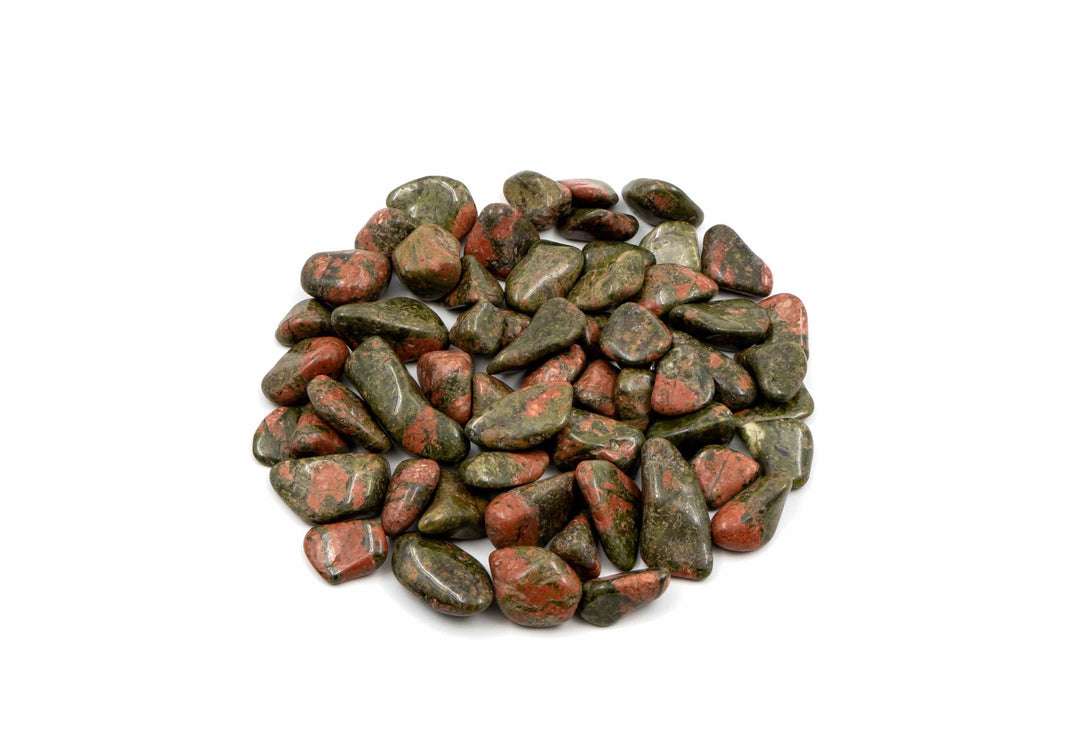 Unakite Tumbled Stone | The Harmony Store Tumbled Stone