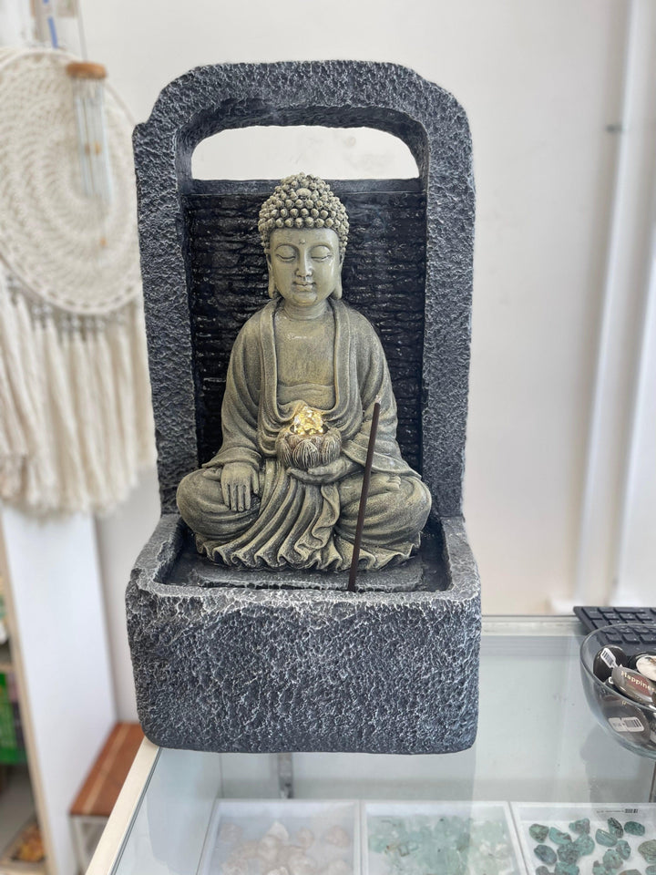 Waterfall Buddha Fountain | The Harmony Store Home Decor
