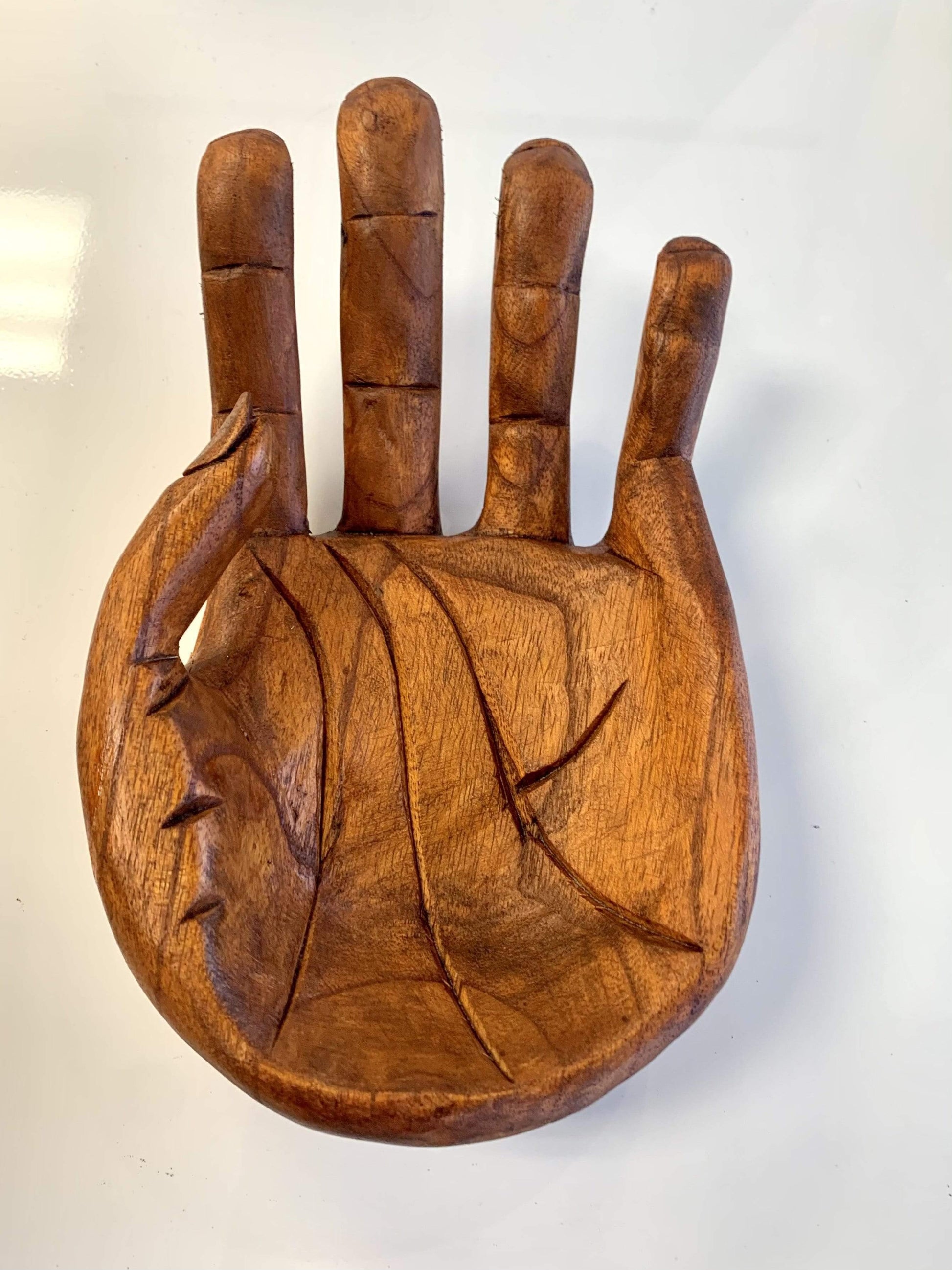 Wood Hand Bowl
