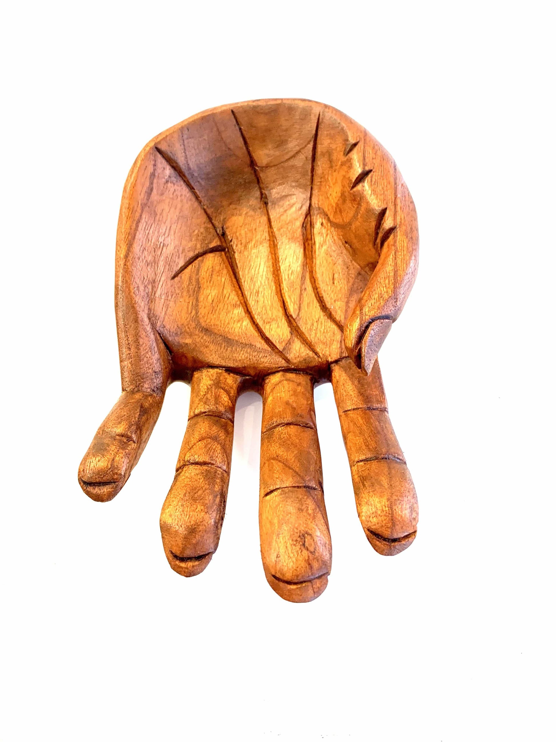 Wood Hand Bowl